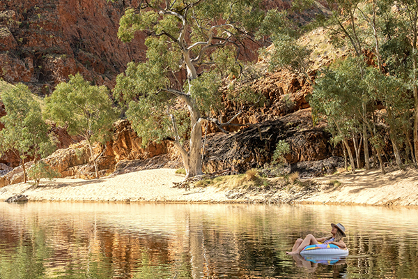 Summer at Ormiston Gorge