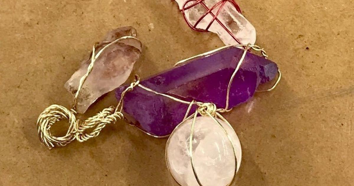 Kids Crystal Wire Wrapping Workshop | Off The Leash