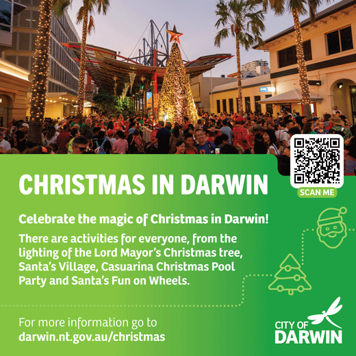 Advertisement: City of Darwin Christmas